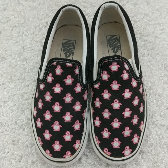 pink penguin vans
